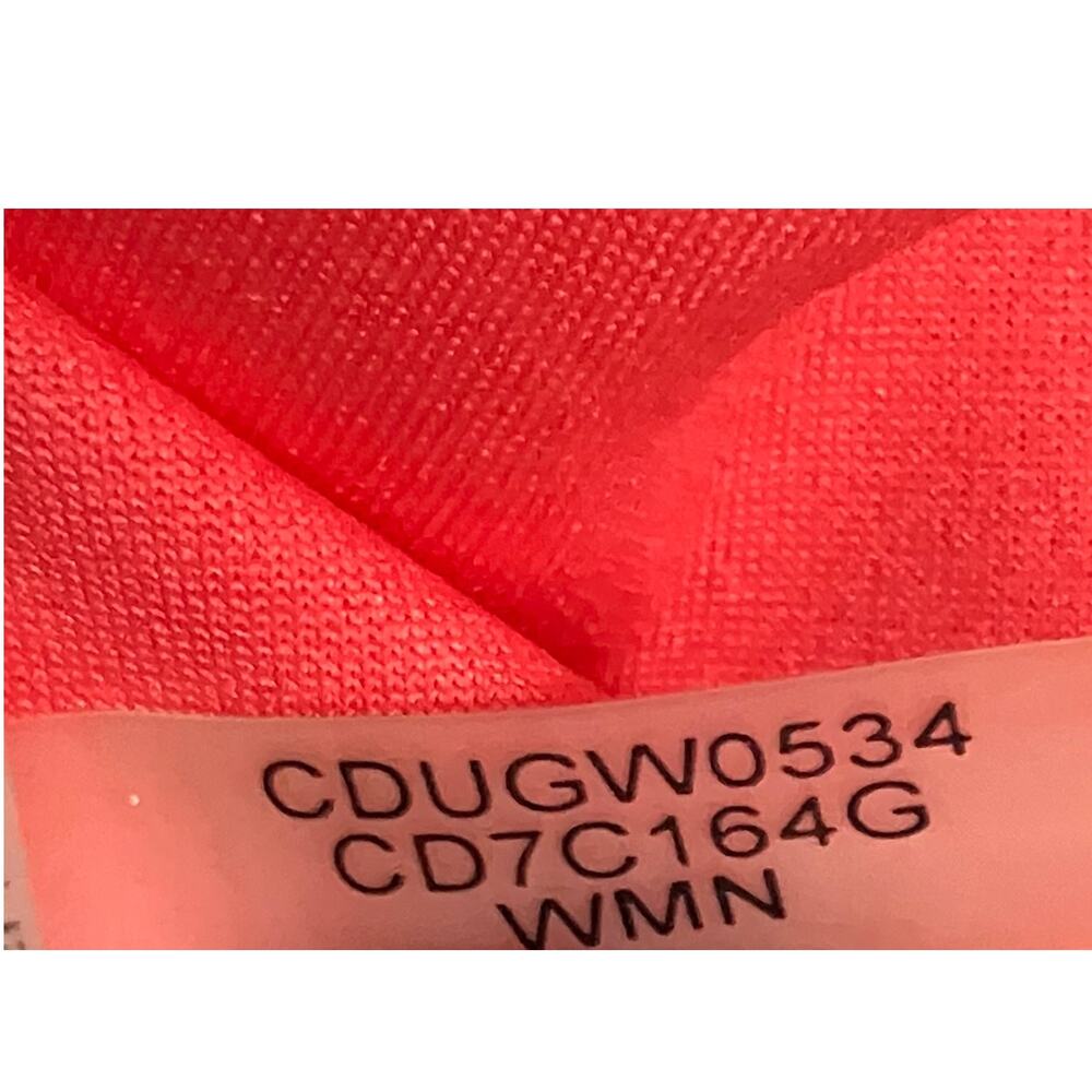 Calvin Klein Women's Rose Pink Cold Shoulder Knee Length Dress Back Zip SZ 4 NWT - Picture 11 of 11